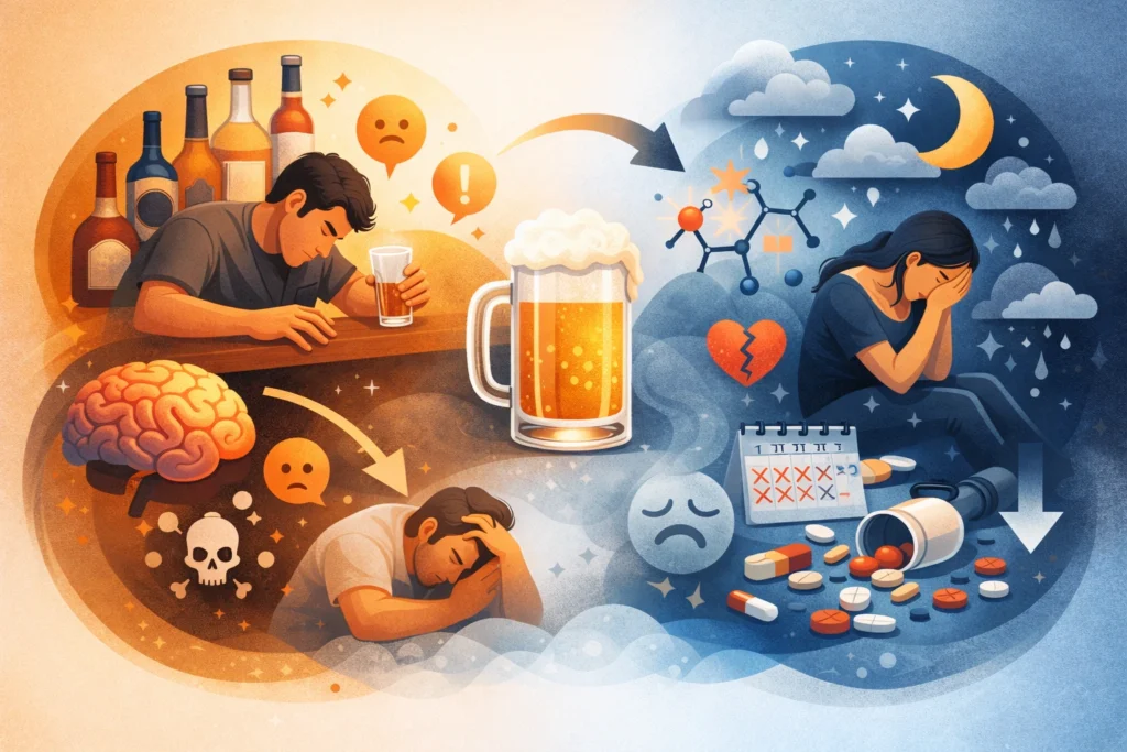 Alkol Depresyonu Tetikler mi_ Alkol Sonrası Depresyonun Nedenleri ve Gerçekler Dr Doğan. Işık Blog